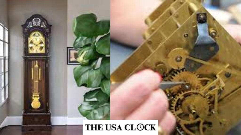 How to oil a grandfather clock